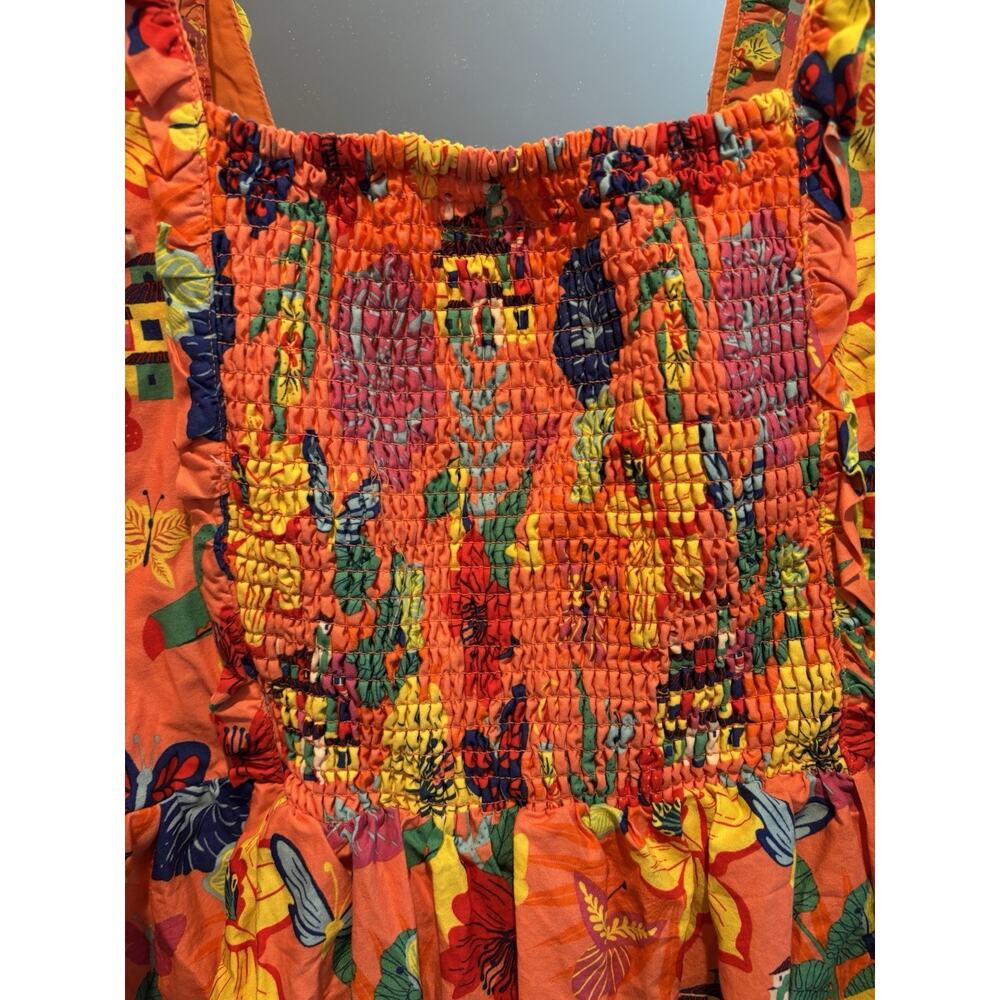 Disney Enchanted Smocked, Tiered Dress, L - Picture 11 of 11